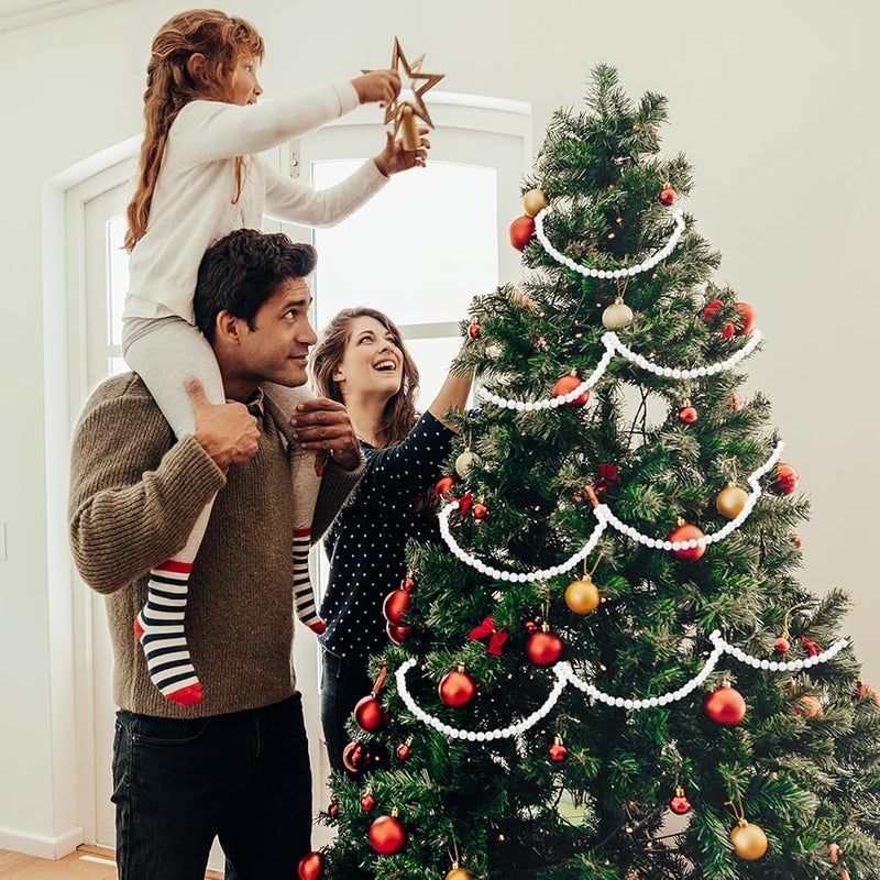 باتيكيل 16 مم خرز خشب طبيعي 300 قطعة خرز فاصل مستدير فضفاض للحرف اليدوية وصنع المجوهرات - Image 5