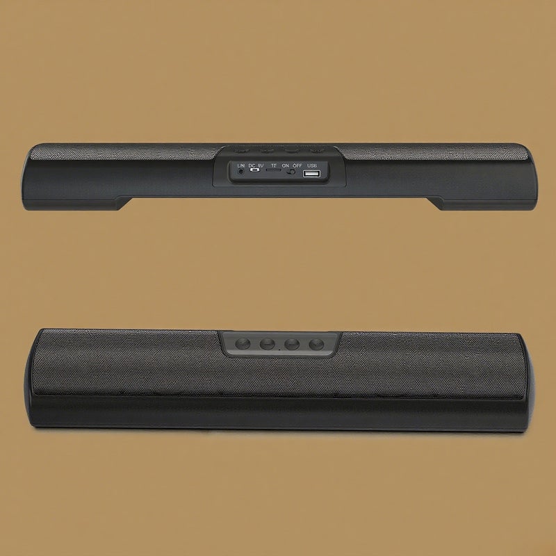 Q3 Wireless Bluetooth 5.0 Speakers 20W Soundbar Home Theater 3D Stereo Sound Bar with Mic AUX IN USB TF Card Music Playback for TV Latop PC Smartphone - Image 5