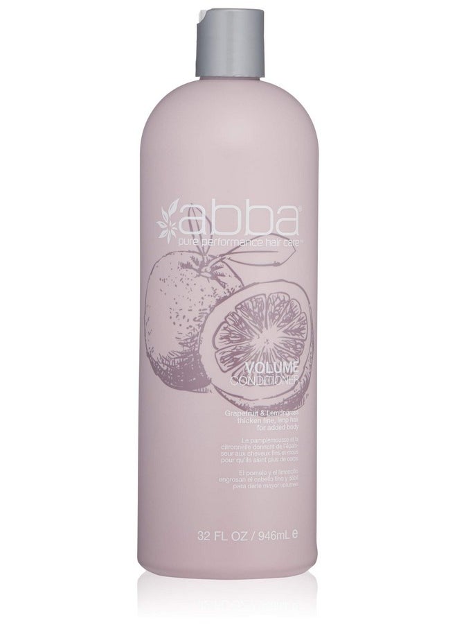 ABBA Volume Conditioner Grapefruit & Lemongrass 32 Fl Oz  - Image 1