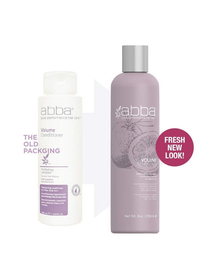 ABBA Volume Conditioner Grapefruit & Lemongrass 32 Fl Oz  - Image 4