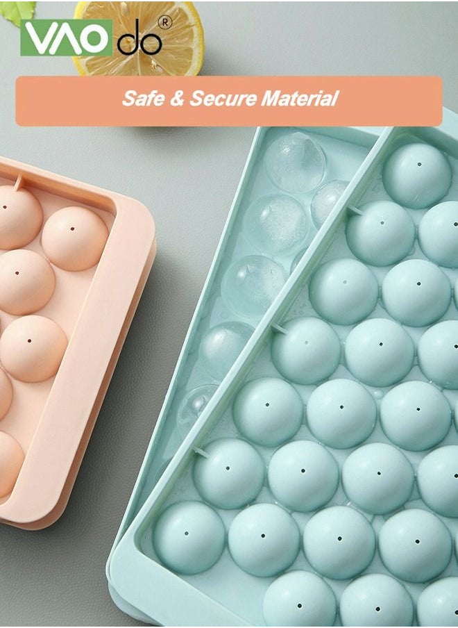 VAOdo - 2 Packs Ice Cube Maker Trays for Coffee Juice Milk Ice Cube Tray - Image 1
