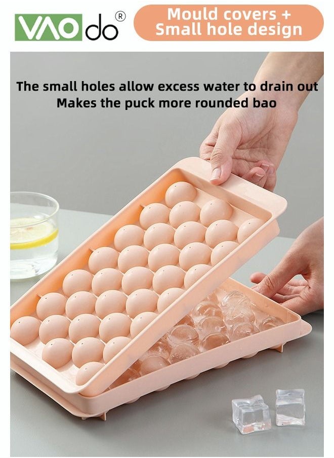 VAOdo - 2 Packs Ice Cube Maker Trays for Coffee Juice Milk Ice Cube Tray - Image 1