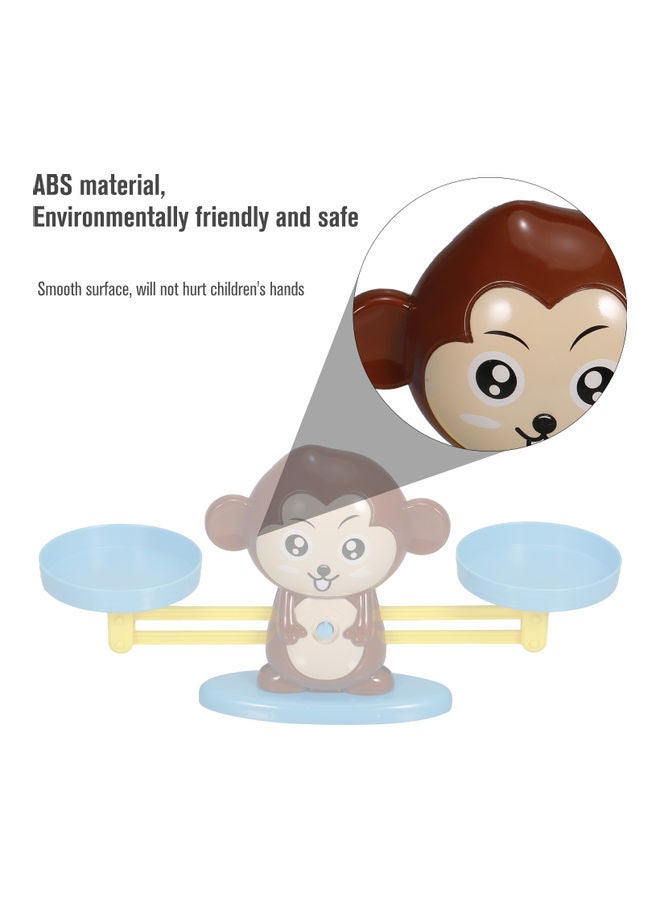 NIBEMINENT Math Game Monkey Balance Counting Toys For Boys & Girls 26.5 x 7.5 26.5cm - Image 5