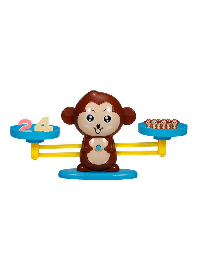 NIBEMINENT Math Game Monkey Balance Counting Toys For Boys & Girls 26.5 x 7.5 26.5cm - Image 4