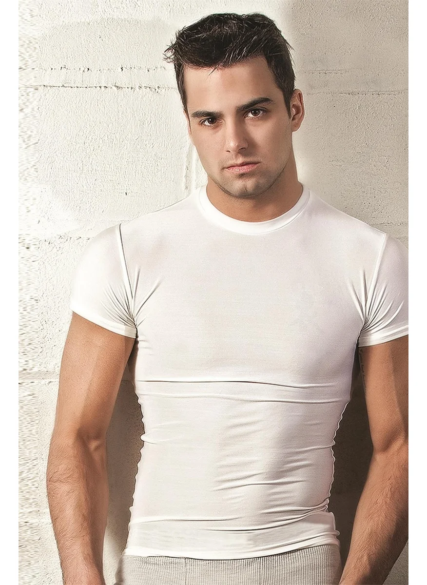 Miorre Modal Stretch Crew Neck Short Sleeve Undershirt