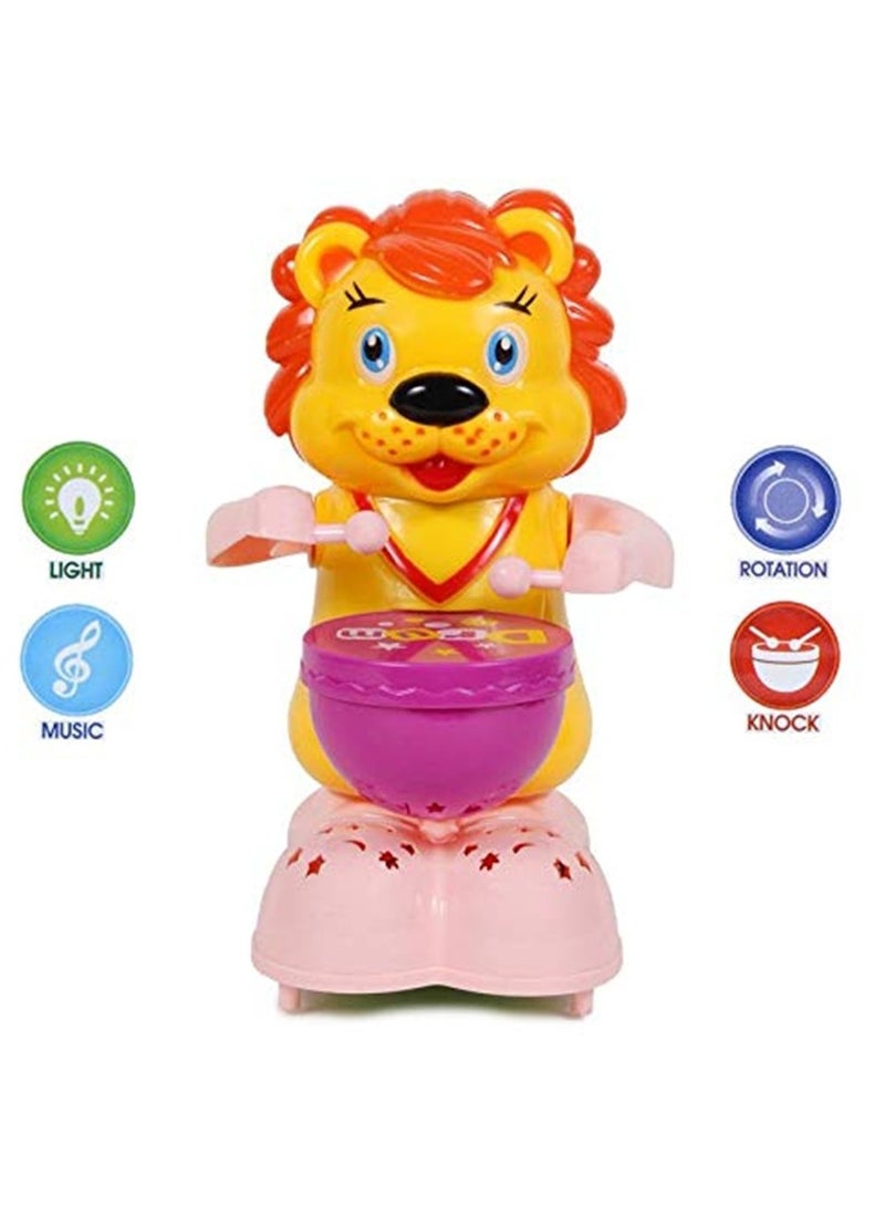 Kiko Lion Beat The Drum Toy For Kids - Image 1