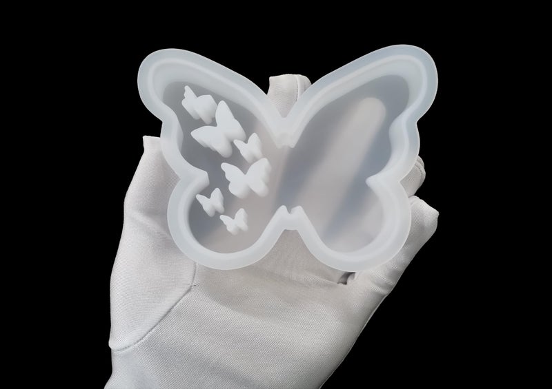 Fuehbur ã€300+ Design Optionalã€‘ Fuehbur Flutter Butterfly Shape Car Freshies Silicone Mold- Air Freshie Mold - Aroma Bead Freshener -Epoxy Resin - Candle Soap Mould - Oven Safe - Image 5