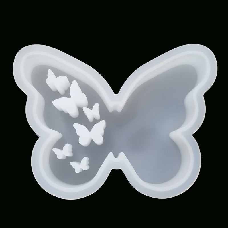 Fuehbur ã€300+ Design Optionalã€‘ Fuehbur Flutter Butterfly Shape Car Freshies Silicone Mold- Air Freshie Mold - Aroma Bead Freshener -Epoxy Resin - Candle Soap Mould - Oven Safe - Image 1