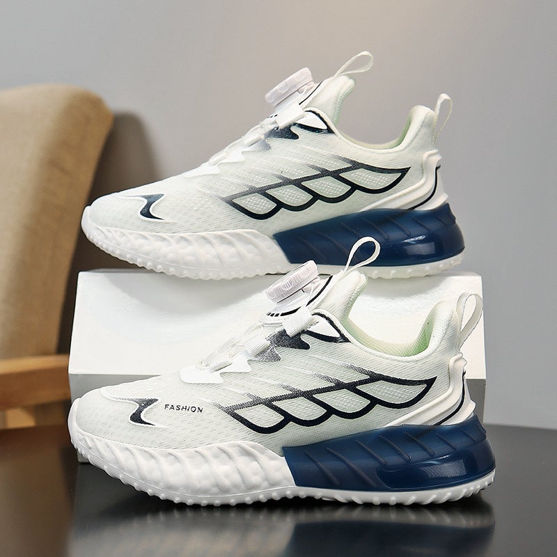 Boys' Shoes Dad Shoes Summer Thin Children'S Mesh Breathable Sports Mesh Shoes Boys' Non-Slip Popular Style - Image 3