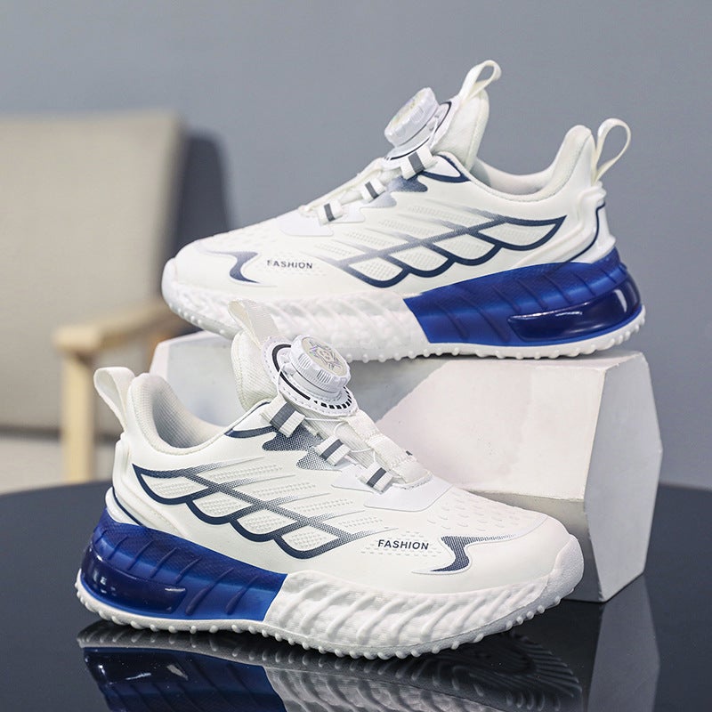 Boys' Shoes Dad Shoes Summer Thin Children'S Mesh Breathable Sports Mesh Shoes Boys' Non-Slip Popular Style - Image 1