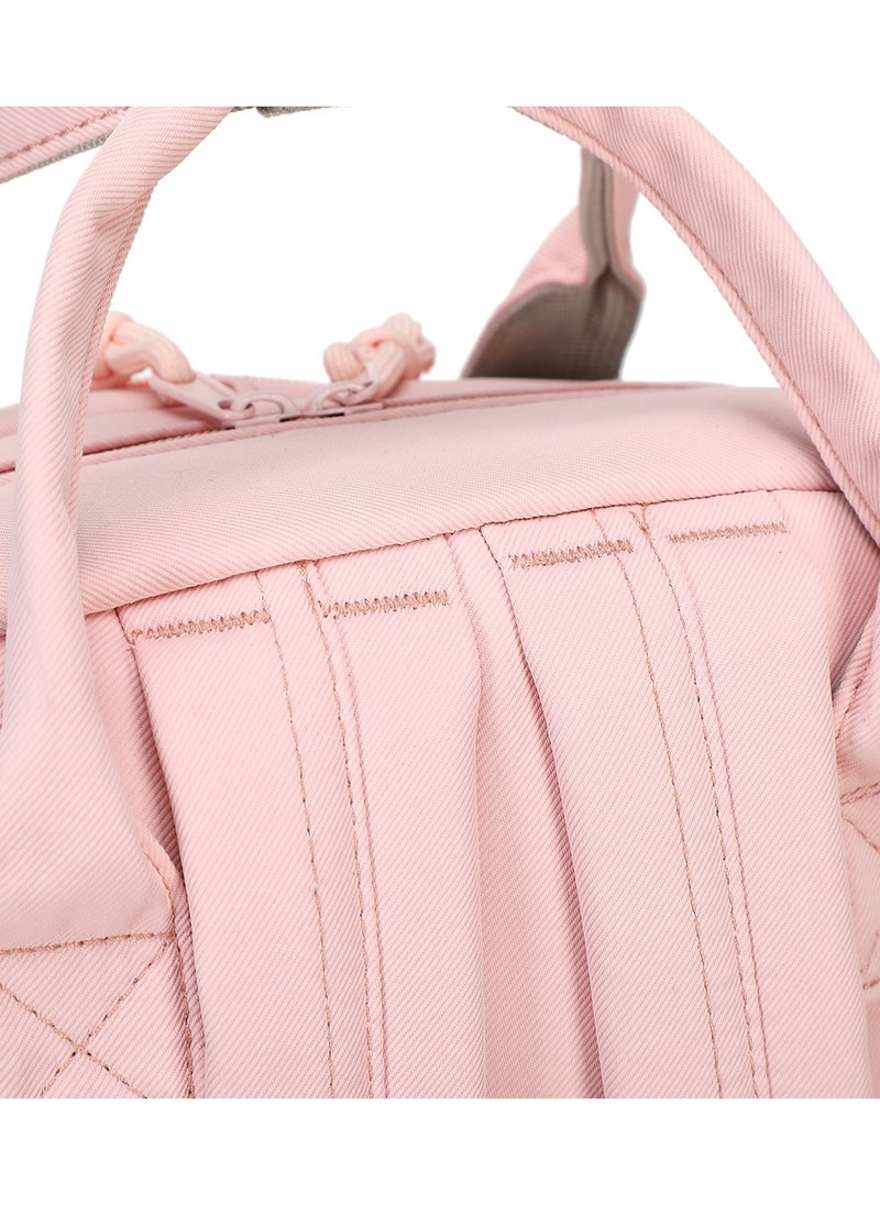 Generic - 222 Lightweight Laptop School Travel Multi-pocket Multi-Compartment Large Capacity Women's Water-resistant Collage Daily Use Backpack Bag - Pink - Image 1