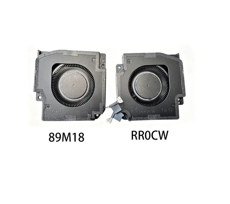 Laptop CPU GPU Cooling Fan For Dell Pro Max 14 Premium MA14250 089M18 0RR0CW DC5V - Image 2