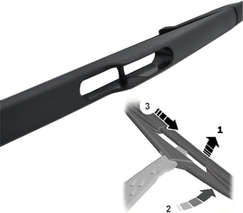 Yurefax Rear Wiper Blade Set for Citroen C3 (2002-2009) - Image 5