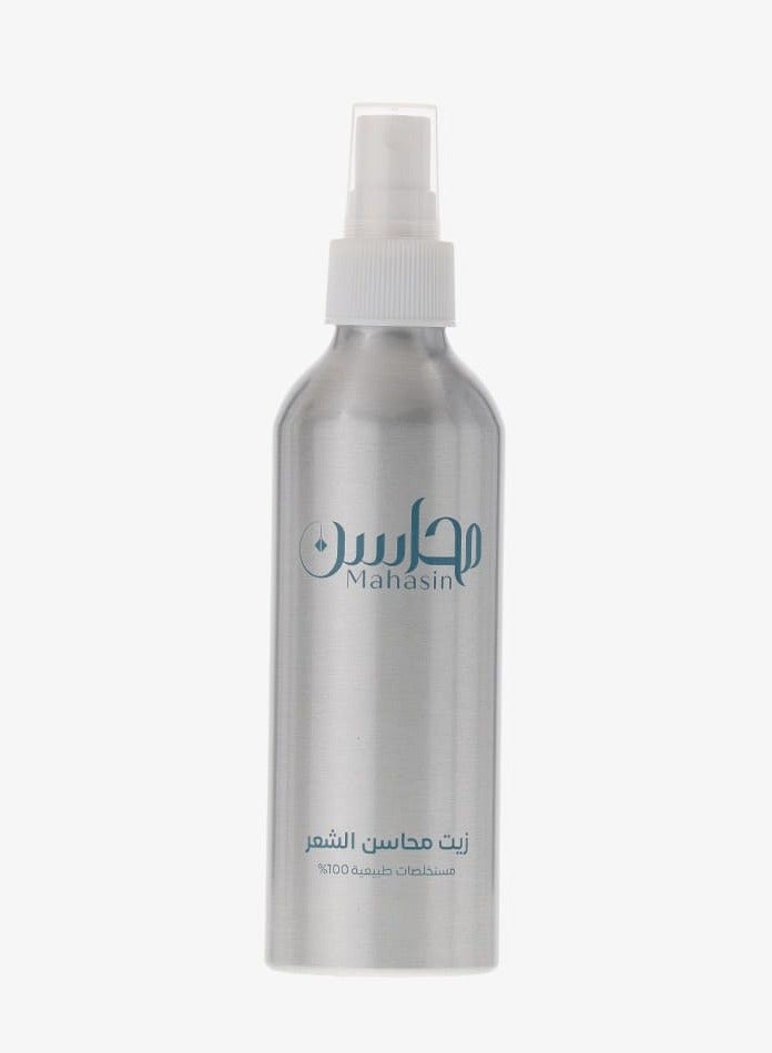 mahasin Hair Oil for Density, Growth, and Shine - 100% Natural Formula - Image 1