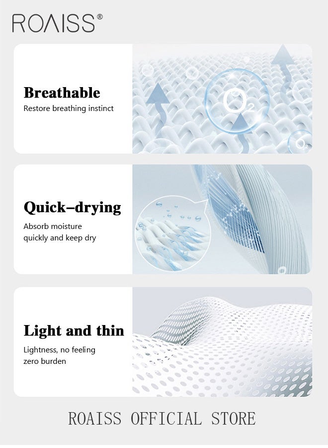 roaiss Men Cargo Shorts with Multiple Pockets, Comfortable Straight Leg Sport Pants for Men, Quick Dry Short Pants with Adjustable Drawstring and Elastic Waistband, Suitable for Active Lifestyles and Casual Occasions - Image 5