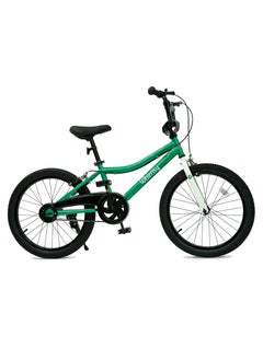 Whimsy Whimsy - Classic 20" Kids Bike 2-Minute Assembly, Handbrake, Child-Friendly Cycle, Adjustable Saddle - Green  - Image 1