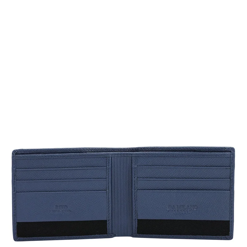Da Milano Stardust Bifold Leather Mens Wallet
