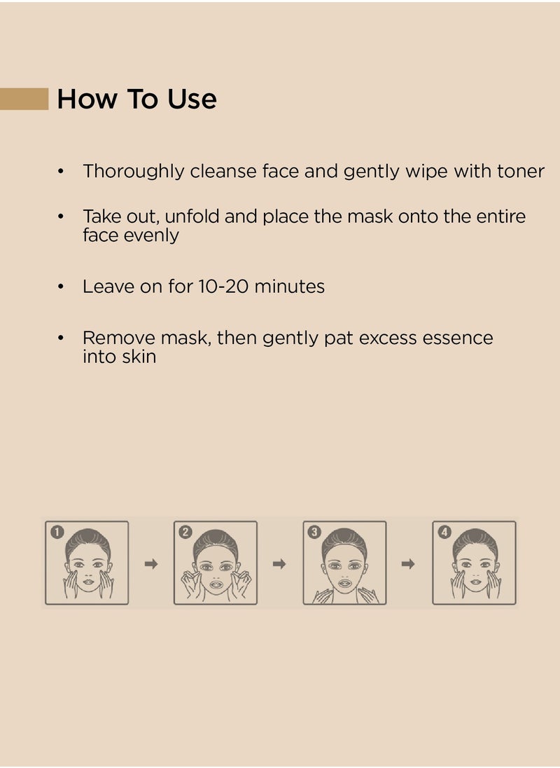 Banobagi Super Collagen Mask Tea Tree Soothing – Korean Face Mask with Collagen, Hyaluronic Acid, and Tea Tree Extract for Acne Relief and Skin Soothing. Hydrating, Firming, and Moisturizing Sheet Mask for Acne-Prone and Sensitive Skin. Ideal for Revitalizing, Nourishing, and Rejuvenating Skin – Pack of 3  - Image 5