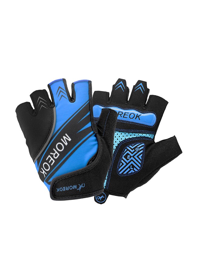 موريوك قفازات ركوب الدراجات بتصميم نصف إصبع من قطعتين - Image 1