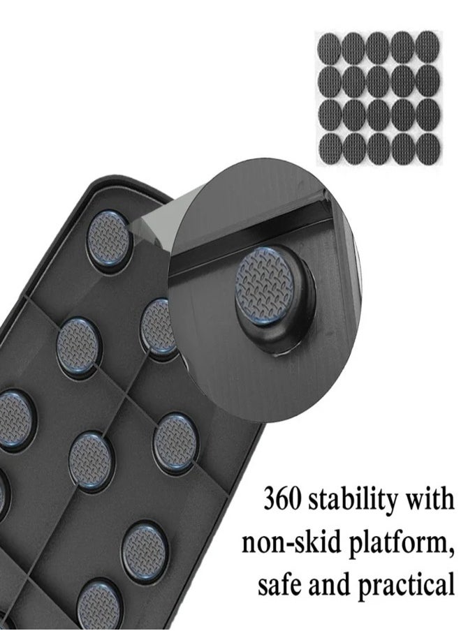 AROAQ Multifunctional Push-up Board Set Portable Home Gym Push Up Bar  With Handles Foldable Fitness Equipment Push Up Board Chest Abdomen Arms And Back Training  - Image 3