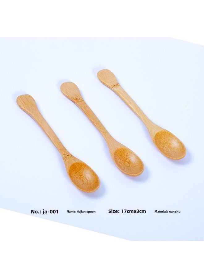 Gift Box Special Bamboo Spoon Kidsren's Small Bamboo Spoon Coffee Stirring Spoon Bamboo Spoon Spoon Can Be Printed-Specifications:JA-002  - Image 4