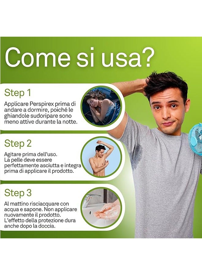 بيرسبيركس مريحة وفعالة لمكافحة التعرق لفة 20 مل ، يمكن للرجال والنساء السيطرة على العرق ورائحة غريبة - Image 5
