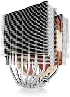 NH-D15S, Premium Dual-Tower CPU Cooler with NF-A15 PWM 140mm Fan (Brown)