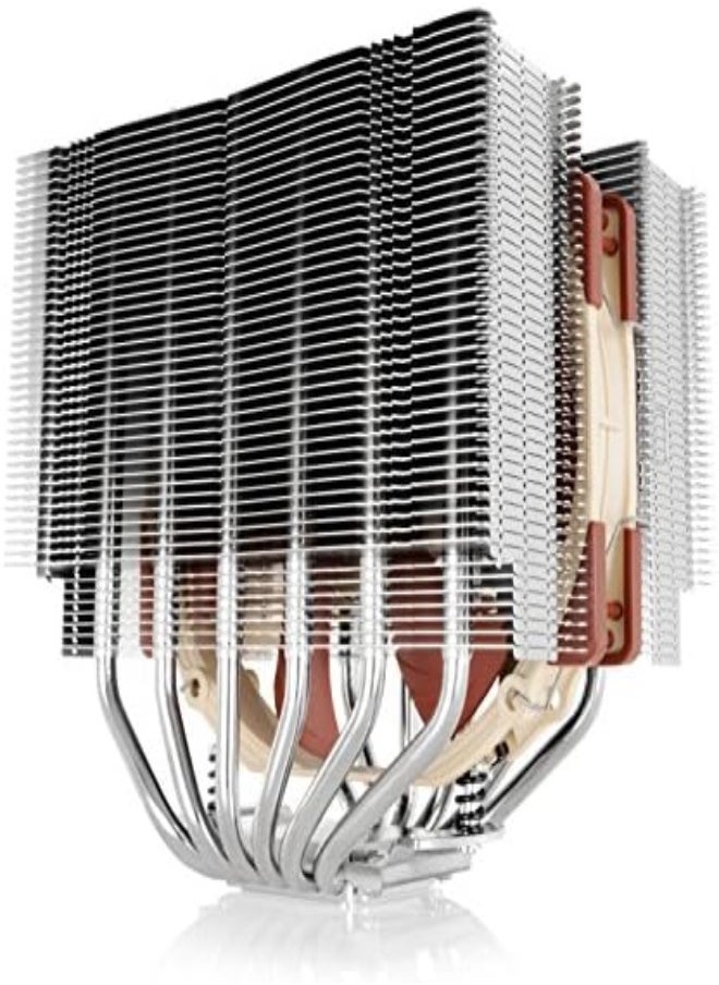 NOCTUA - NH-D15S, Premium Dual-Tower CPU Cooler with NF-A15 PWM 140mm Fan (Brown) - Image 1