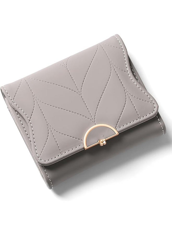 Women’s Wallet – RFID Blocking, Leather, Multiple Card Slots, Zipper Coin Purse