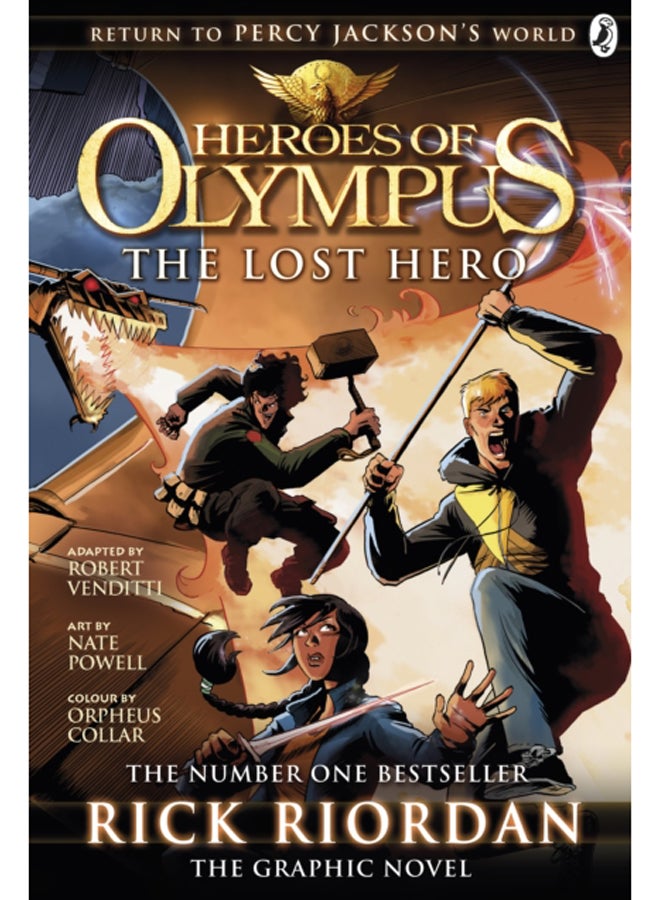 The Lost Hero: The Graphic Novel (Heroes of Olympus Book 1) 