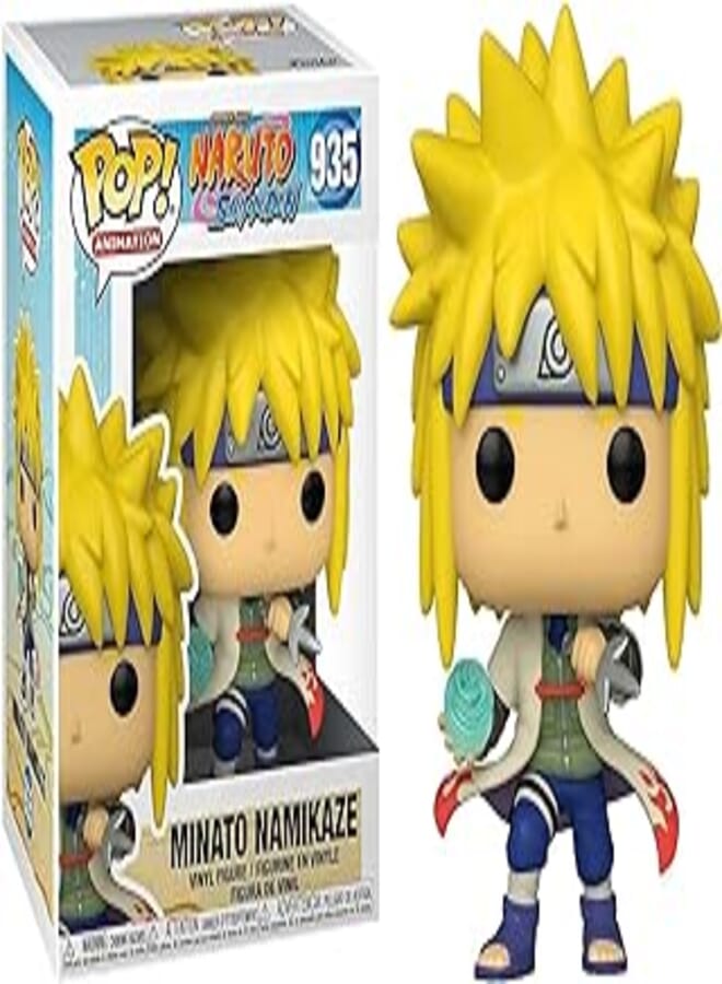 Funko Pop Animation:Naruto Minato Namikaze with Rasengan w/Chase Exc, Action Figure 36441, Multicolor, FU36441