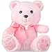 Chalyna 10 Inch Stuffed Babys Animal First Bear Cute Doll Plush Baby Shower Party Favor Plush Toy Stuffed for Birthday Baby Shower WeddingPink - Image 3