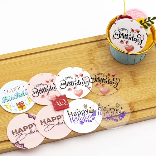 Uenhoy 30 Pcs Clear Acrylic Circle Sheet 2 Inch Acrylic Discs Transparent Plastic Circle Disc Blank Board for Picture Frame, Art Crafts, DIY Easter Ornament, 50mm - Image 5