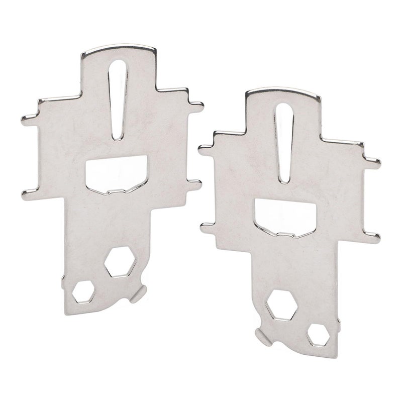 2Pcs 316 Stainless Steel Boat Fuel Tank Key Gas Cap Tool with Bottle Opener and Screwdriver - Image 2