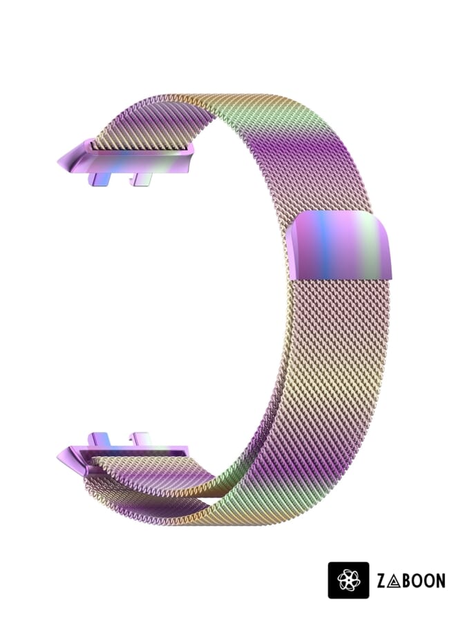 Zaboon OPPO Watch 3 Pro Milanese Stainless Steel Metal Watch Band - Image 2