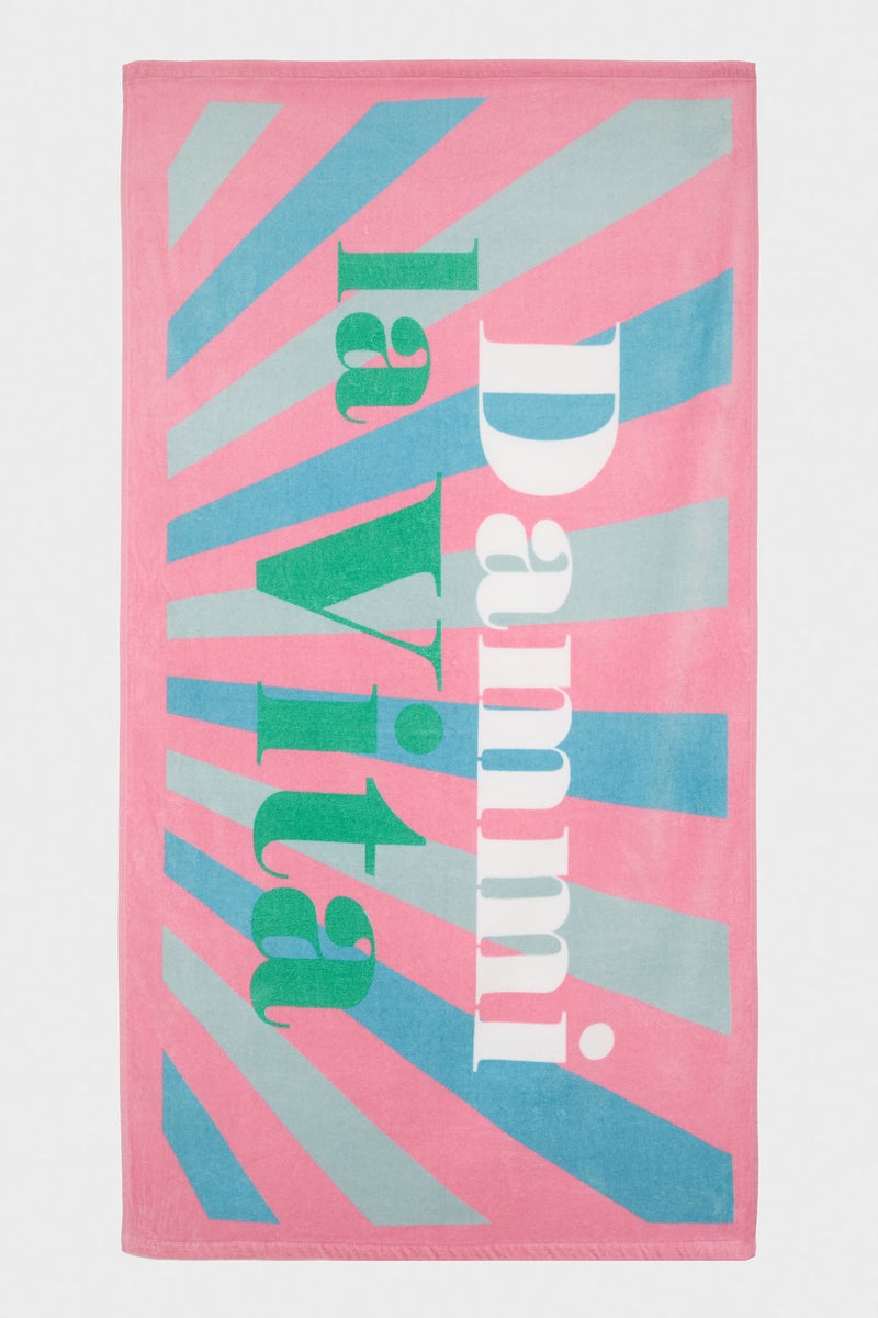 DeFacto Woman Printed Cotton Towel  - Image 1