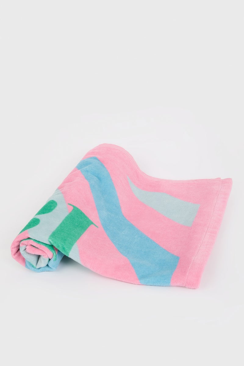 DeFacto Woman Printed Cotton Towel  - Image 3