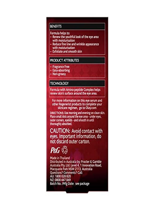 Olay Regenerist Eye Lifting Serum 0.5 Ounce - Image 2