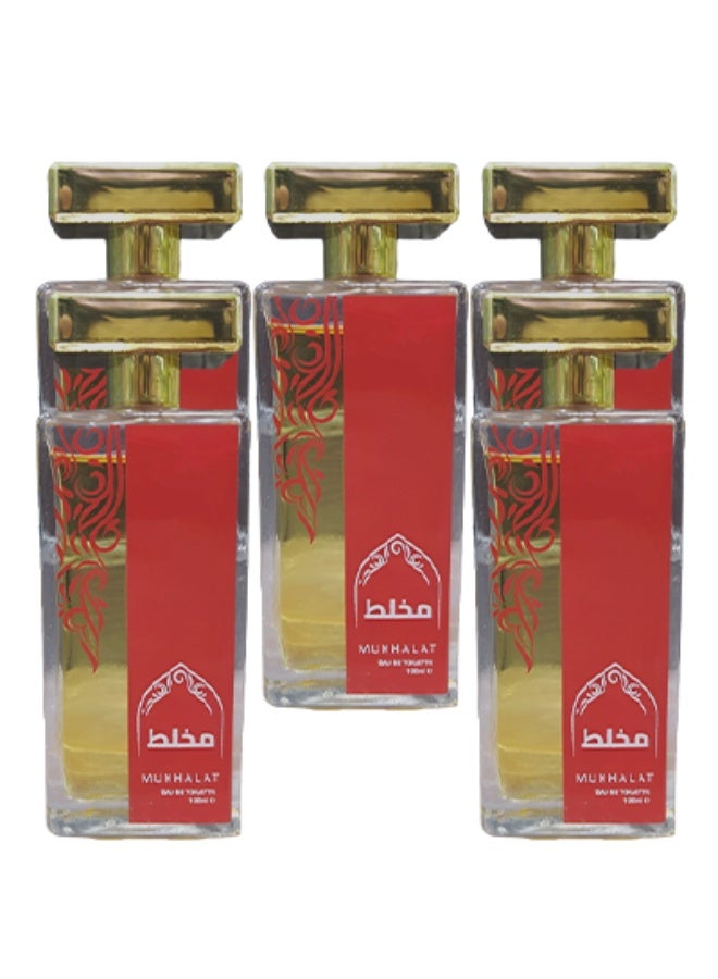 NAF 5 Pieces Mukhalat Perfume For Unisex 100ml EDT - Image 1