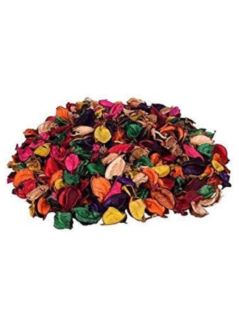 Home Decor MultiColor Dried Petals Potpourri Leaves Bouquets Flower Look for Indoor Outdoor Decoration 100g Pack - Image 1