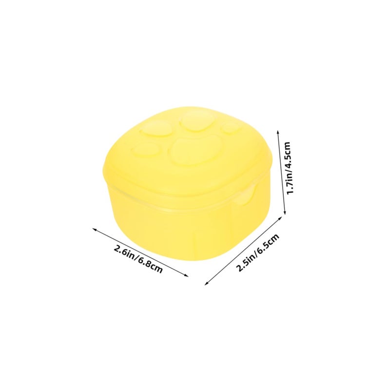 Multi Color Portable Pacifier Case Holder Compact Travel Storage Box For Diaper Bag - Image 3