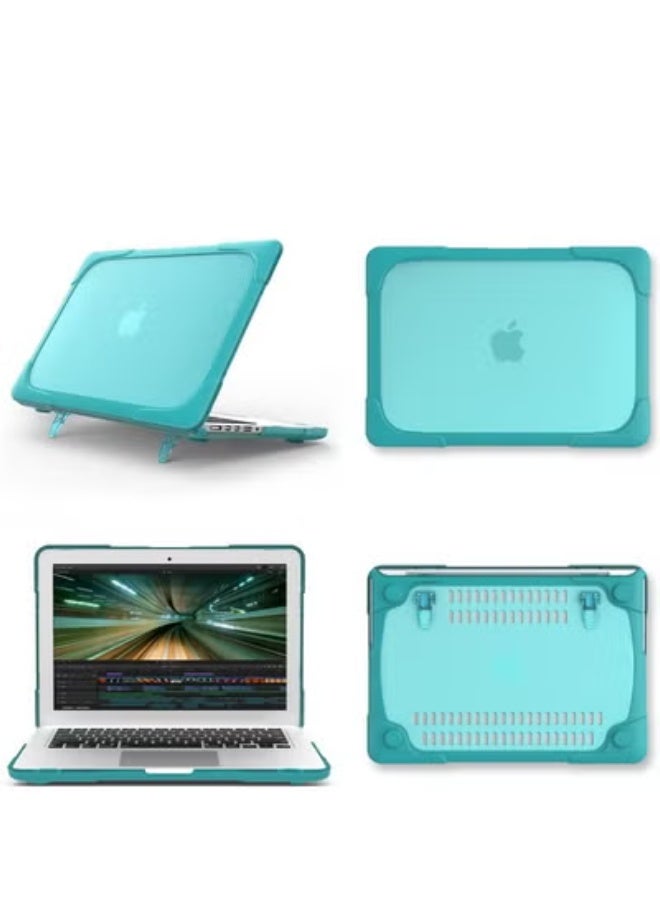 GULFLINK Hard Shell Case Cover with Kickstand Shockproof Function for MacBook Pro Retina (A1502/A1425) 13 inch - Image 2