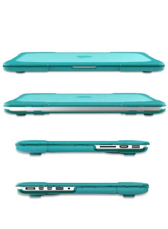 GULFLINK Hard Shell Case Cover with Kickstand Shockproof Function for MacBook Pro Retina (A1502/A1425) 13 inch - Image 3