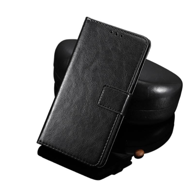 BB غطاء واقي بملمس جلد لـ Redmi Note 14 مع حماية من السقوط وتصميم قابل للطي مع مقاوم للصدمات مع نقش الحصان الجامح مع حبل تعليق باللون Gold باللون الذهبي باللون الأحمر - Image 2