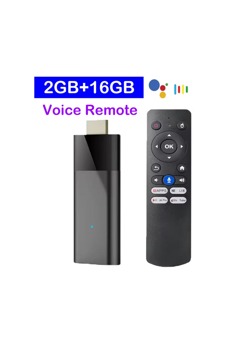 erorex 2G 16G Voice Remote Smart TV Stick Q12 8K Android 14 TV Box Allwinner H313 Dual Wifi 5G 8GB 32GB 64G