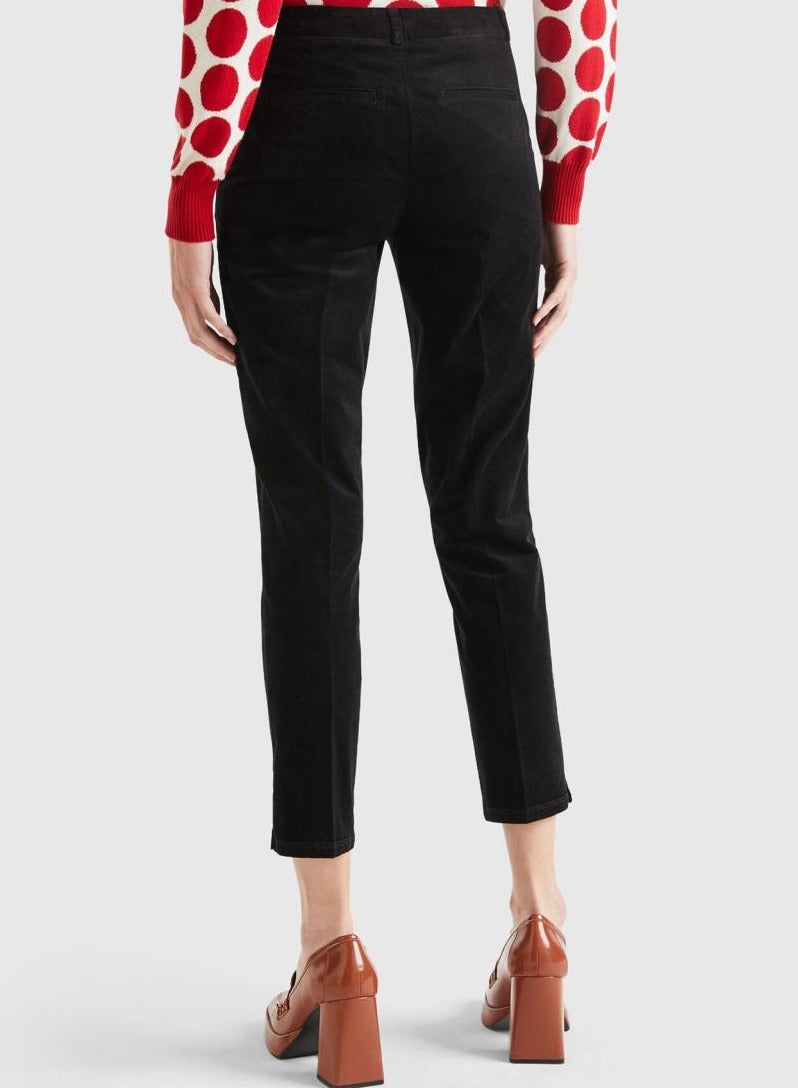 UNITED COLORS OF BENETTON Stretch Velvet Chinos - Image 2