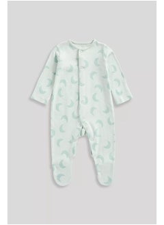 mothercare Mint Baby Sleepsuits - 3 Pack  - Image 5