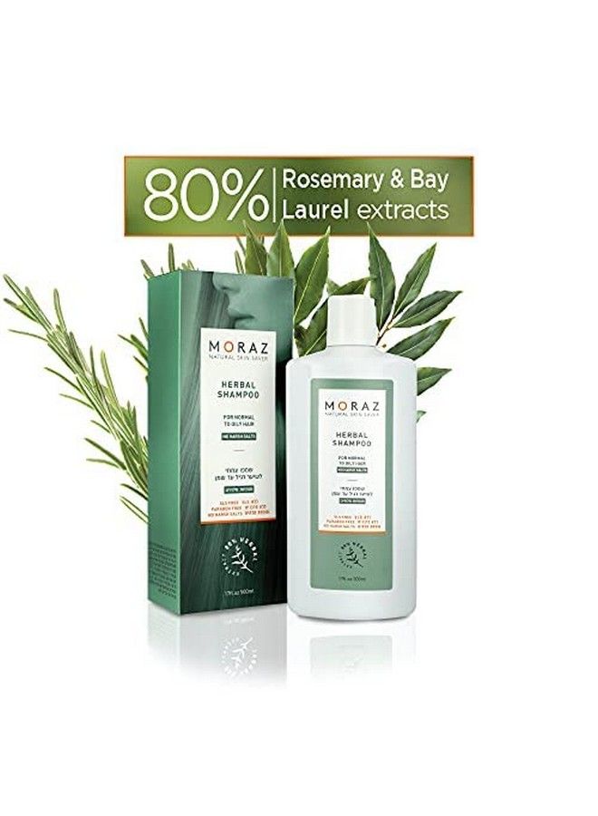 Moraz Natural Repair Moisturizing Shampoo For Normal To Oily Hair With Herbal Essences Shampoo For Women Vegan Natural Hair Treatment Organic Shampoo Paraben And Cruelty Free 17 Fl.O - Image 3