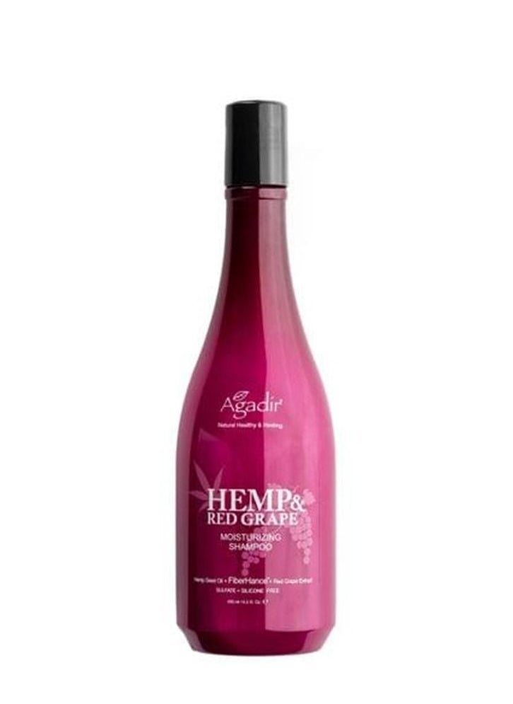 Agadir - Agadir - Shampoo Moisturizing and Repairing Hair with Red Grape Seed Extract 430 ml - Image 1