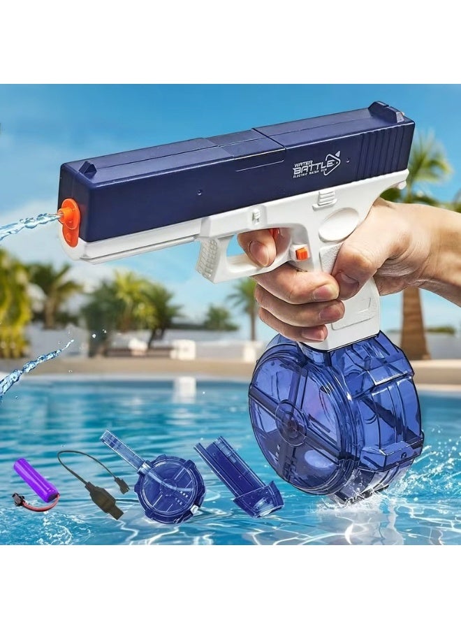 Goolsky Electric Water Gun - High-Powered 9.75meter Range Water Blaster with 500ml Large Capacity, Rechargeable Battery Operated, Summer Outdoor Fun for Kids & Adults, Pool/Beach Games (Ages 8+), Portable Water Gun, Vibrant Accessory Colors, Sturdy Construction - Image 1